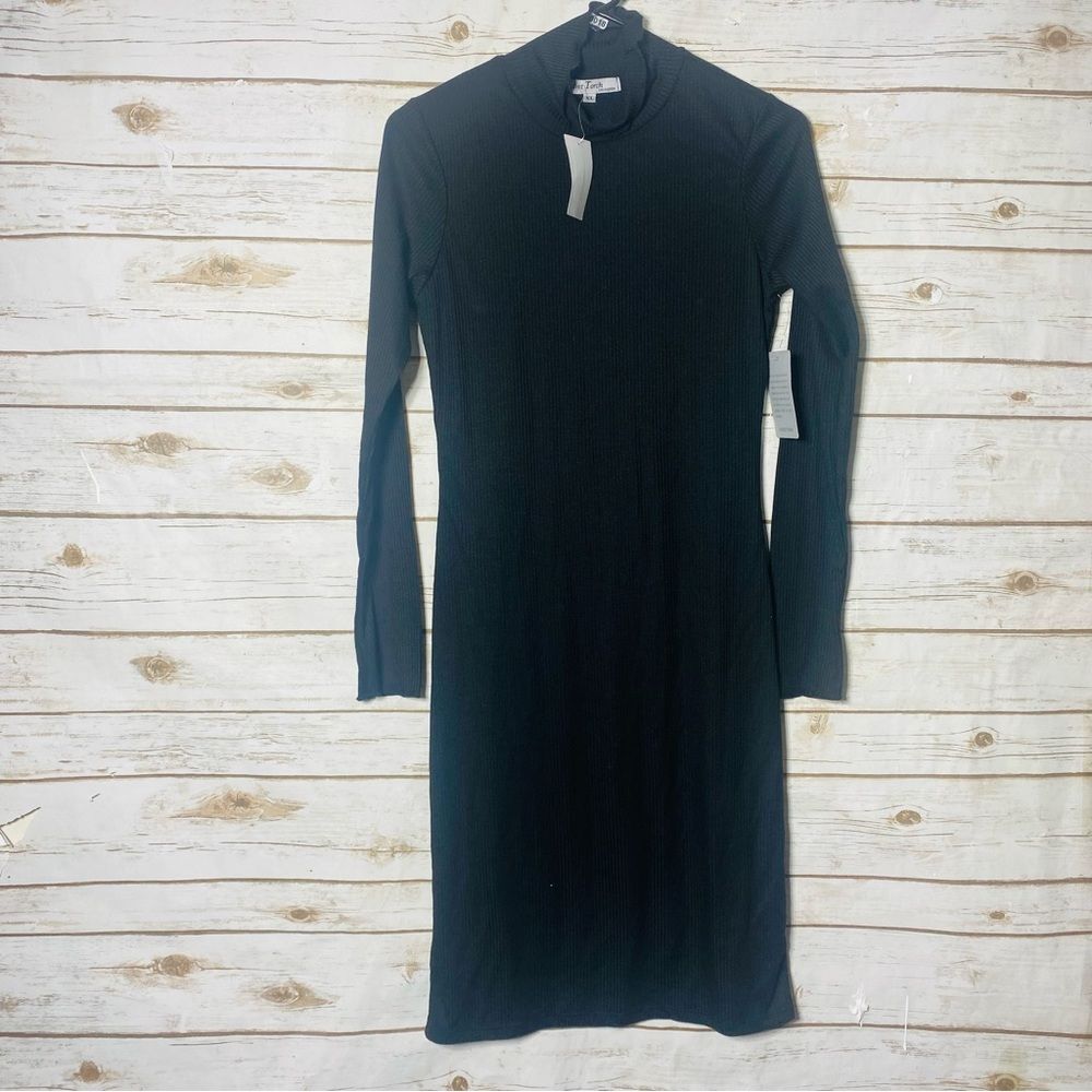 Velvet Torch Women's Black Long Sleeve Dress size XL
